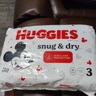 Disney Mickey Mouse 31 Count Huggies Snug   Dry Size 3 Diapers 16-28lbs New