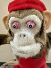 Rare  Vintage 50   s Hsin Chi Jolly Chimp Cymbal Clapping Monkey Battery Toy Read