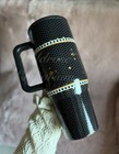 Hydrojug 40oz Traveler - Halloween Owl Starry Night Tiles Gold Accents Nwt