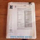 Vintage 80 s Vogue Designer Original Sewing Pattern Evening Midi Dress Jacket 6