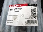 1 Bag Of 10 New Hilti 3 4  X 14 Has-e-55 Anchor Rod   Nuts 2198002