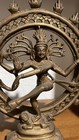 Antique Bronze Dancing Shiva Nataraja Statue 