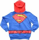 Youth Kids Toddler Dc Comics Superhero Suit Halloween Costume Hoodie Sweatshirt