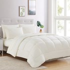 Luxury 7 Piece Bed In A Bag Down Alternative Comforter Sheet Set Ivory New