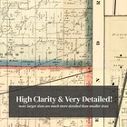 Old Map Of Putnam County  In 1864 - Vintage Indiana Art