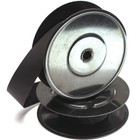 L C Smith   Corona Typewriter Twin Metal Spools With New Black Ribbon