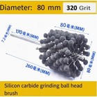 3 15  80mm Engine Cylinder Hone Bore Brush Ball 320 Grit---new