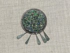 Vintage Handcrafted Native American Indian Sterling Silver Necklace Pendants