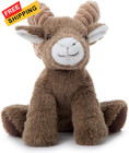 The Petting Zoo Big Horn Sheep Stuffed Animal Plushie  Gifts For Kids  Wild    