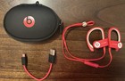 Beats By Dr Dre Powerbeats2 Wireless Blue Bluetooth Earbud Sport Headphones Red