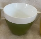 5 West Bend Thermo Serv Mcm Coffee Cups Yellow Red Green