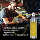 Flush Canister Kit Air Conditioner System With Pressure Gauge Ac Flush Kit