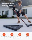 Vevor Triangle Hockey Passer Heavy-duty Multi-angle Rebounder Hockey Passing Aid