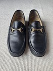 Gucci Men s Horsebit Loafers In Black  Us 10