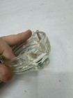 Vintage Tri-lobe Clear Glass Advertizing Ashtray La Rancherita Cafe