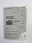 Sony Alpha A100 10 2mp Digital Slr Camera  With  18-70mm Lens Remote   Converter