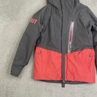 686 Glcr Gore-tex Jacket Kids Small Black Red Waterproof Snow Ski Team Sst