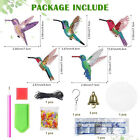 Hummingbird Style Diamond Painting Wind Chime Home Garden Window Decor Hanging