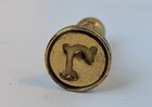 Classic Retro Alphabet R Wax Seal Stamp Initial Letter Sealing Wax Stamp 