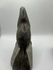 Signed Inuit Soapstone Seal Sculpture By Anton Vintage Arctic Canadian Carving