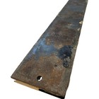 Original Antique Cast Iron W Jefferson St  Advertising Sign 