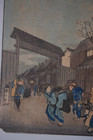Antique Japanese Ukiyo-e Woodblock Print Hiroshige