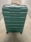  440   Rockland 3-piece Hardside Spinner Glossy Luggage Set Black