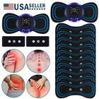 19 Levels Tens Unit Muscle Therapy Pain Relief Stimulator Machine Pulse Massager