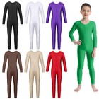Us Kids Girls Leotard Workout Jumpsuit Active Unitard Uniform Bodysuit Ballet