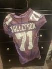 Dave Tollefson Signed Game Used Jersey Autographed 2011 Season Year Worn Giants