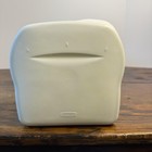 Vintage Rubbermaid Servin  Saver Bread Keeper Storage 380b White Loaf Bread Box