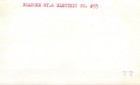 Roanoke Va Railway Electric Co  55 Raleigh Court Trolley 1940s - Original Photo