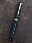 Vtg Montblanc 342 14 Ct Gold Nib Fountain Pen 