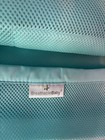 Breathable Baby Mesh Crib Liner Aqua Blue