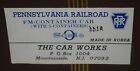 The Car Works Brass Prr Fm Container Car W  5 Containers - Original Box And Foam