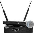 Shure Qlxd24 b58-g50 Wireless Handheld Microphone System Beta58a 470 To 534