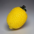 Vintage Murano Style Art Hand Blown Glass Fruit  lemon 5    