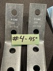   4 -unistrut 4-hole Open 45 Degree Angle Bracket  Zinc B-line