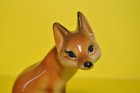 Porcelain Figurine Fox unique rare