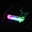 32 Led Flashing Colorful Bicycle Cycling Wheel Spoke Signal Light For Bike Tool