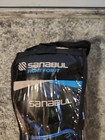 Sanabul Essential Gel Boxing Kickbox Gloves Blue white black Used 12 Oz
