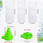 300 Pcs Ice Lolly Bags Plastic Freeze Pop Ice Cream Mold Bags With Silicone
