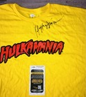 Hulk Hogan Signed Autographed Hulkamania T-shirt Wwf Wwe Wrestling Hof Jsa Coa 