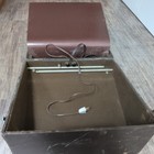 Vintage Retro  Pilot Tv37 Television Set  In Case  still Works  Read Below 