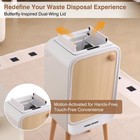 Kingex Sphere Motion Sensor Touchless Trash Can For Living Room Bedroom 5 3