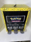 Yellow 3 Column Sticker Pokemon Card Vending Machine Sports Trading Card Working