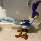 Vintage 1994 Looney Tunes Talking Roadrunner Plush Tested Works  Tyco