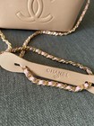 Chanel 2-way Vip Gift Novelty Shoulder Bag Pouch New Pu Leather Pink Chain