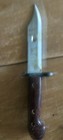 Surplus Romanian Combat Knife Cold War Out Of Spec W leather Frog Belt Hanger