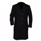 Peaky Blinders Thomas Shelby Black Wool Trench Coat Men  Long Mens Trench Coat